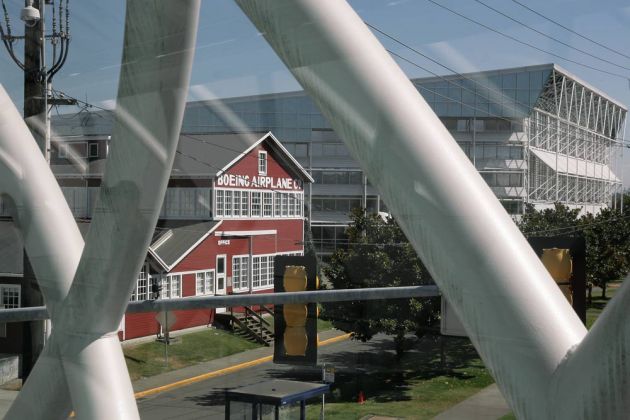 The Red Barn - original erhaltene Boeing-Fabrik der Anfangszeit The Red Barn - original erhaltene Boeing-Fabrik der Anfangszeit