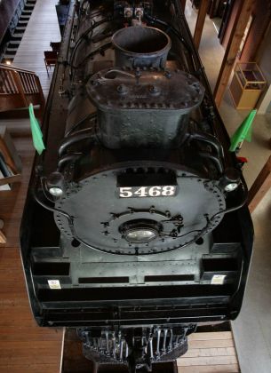 Revelstoke Railway Museum - Dampflok P-2k Mikado der Canadian Pacific Railway No. 5468 Revelstoke Railway Museum - Dampflok P-2k Mikado der Canadian Pacific Railway No. 5468