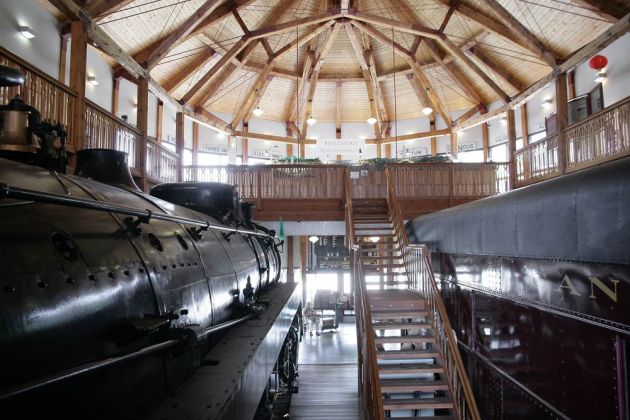 Revelstoke Railway Museum - Dampflok P-2k Mikado der Canadian Pacific Railway No. 5468 Revelstoke Railway Museum - Dampflok P-2k Mikado der Canadian Pacific Railway No. 5468