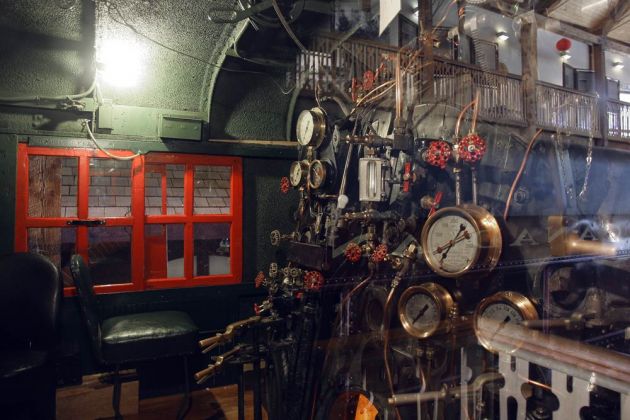 Revelstoke Railway Museum - Dampflok P-2k Mikado der Canadian Pacific Railway No. 5468 Revelstoke Railway Museum - Dampflok P-2k Mikado der Canadian Pacific Railway No. 5468