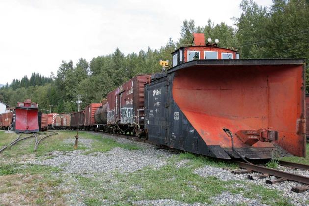 Revelstoke Railway Museum - Schneepflug Revelstoke Railway Museum - Schneepflug