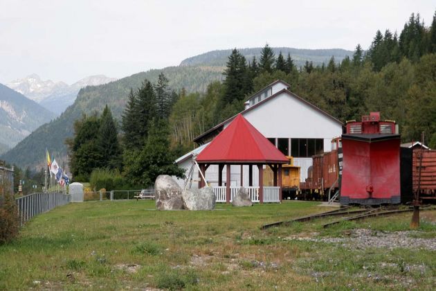 Revelstoke Railway Museum - Museum und Aussengelände Revelstoke Railway Museum - Museum und Aussengelände