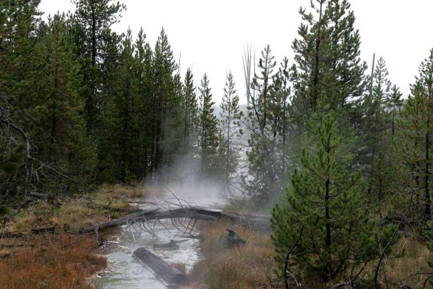 Yellowstone National Park - Artists Paintpot Trail Yellowstone National Park - Artists Paintpot Trail