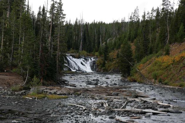 Yellowstone National Park - Lewis Falls Yellowstone National Park - Lewis Falls