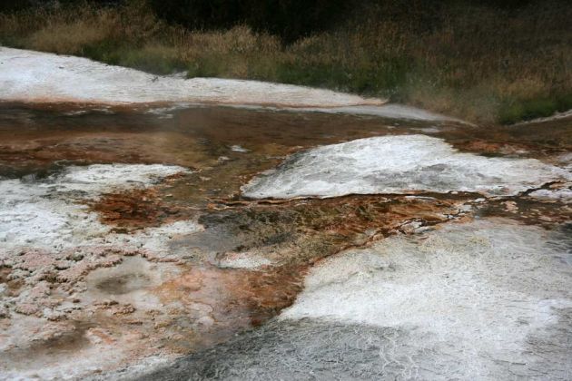 Yellowstone National Park - Mammoth Hot Springs, Cupid Spring Yellowstone National Park - Mammoth Hot Springs, Cupid Spring