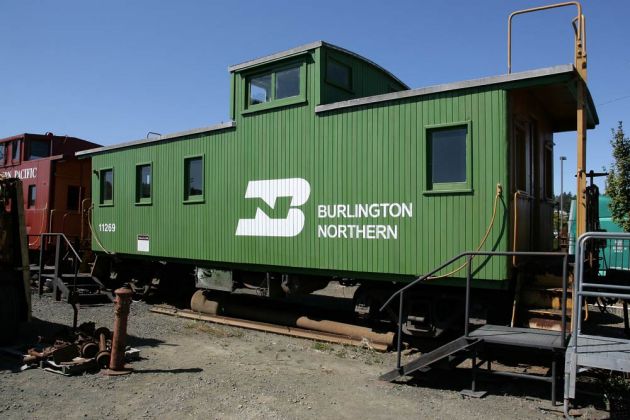 Caboose - Burlington Northern - Güterzugbegleitwagen, Bremserwagen, Güterzuggepäckwagen