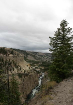 Yellowstone National Park - Yellowstone River und the Narrows Yellowstone National Park - Yellowstone River und the Narrows
