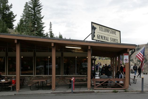 Yellowstone National Park - the Yellowstone Tower General Stores Yellowstone National Park - the Yellowstone Tower General Stores