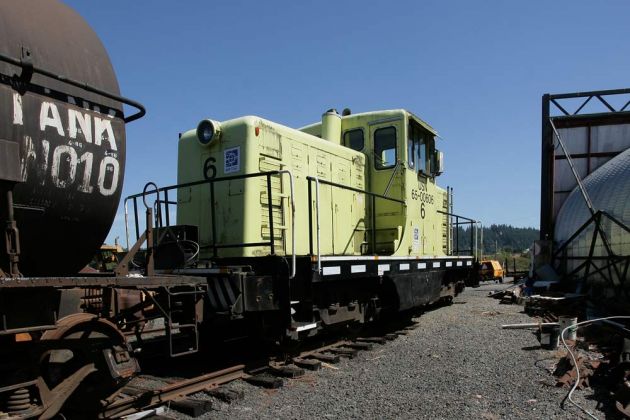 Die Chehalis-Centralia Railroad im Washington State