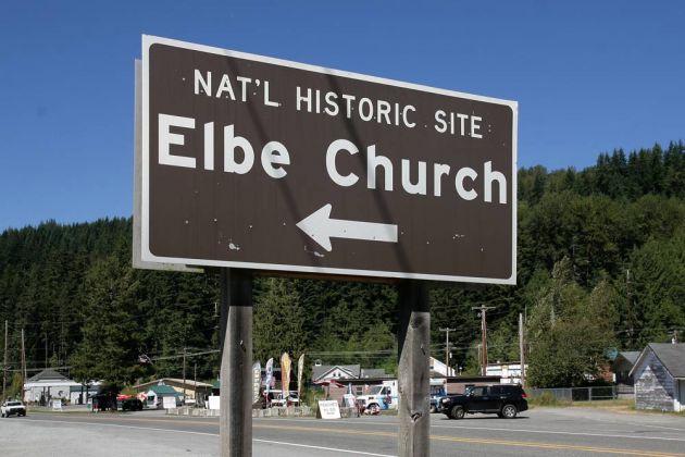 Ev. lutherische Kirche - Elbe, Washington State