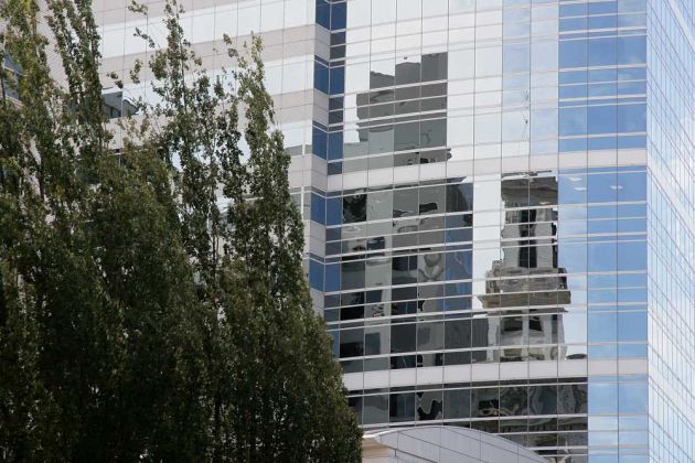 Portland, Oregon, Downtown - Pioneer Courthouse Square Portland, Oregon, Downtown - Pioneer Courthouse Square