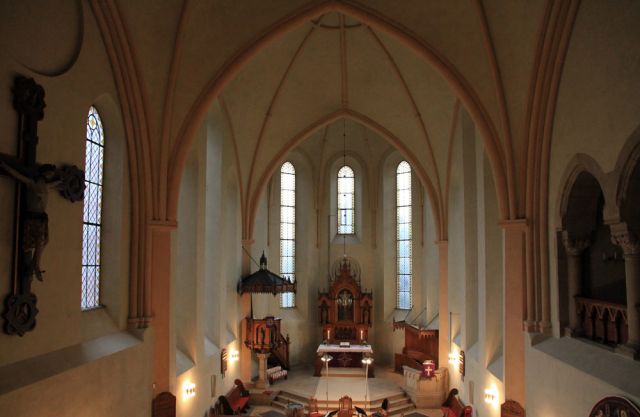 Die Kloster-Kirche Mariensee - Innenansicht
