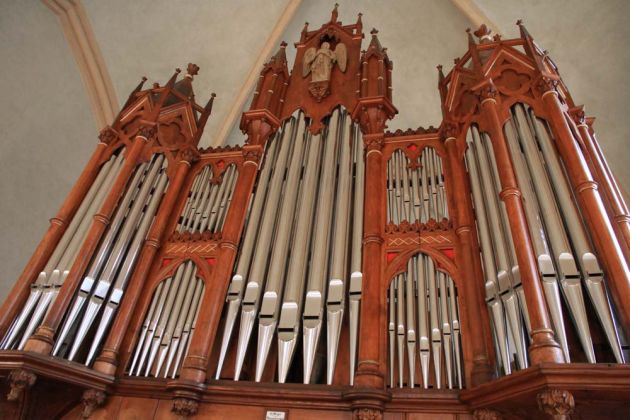 Die Kloster-Kirche Mariensee - die Orgel