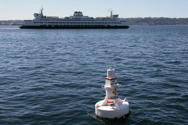 Washington State Ferries - die Fähre nach Bainbridge und Bremerton Washington State Ferries - die Fähre nach Bainbridge und Bremerton