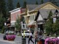 Banff Avenue, Downtown Banff - Rocky Mountains, Alberta