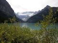 Lake Louise mit dem Victoria Glacier - Rocky Mountains, Alberta