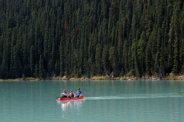 Lake Louise - Rocky Mountains in Alberta Lake Louise - Rocky Mountains in Alberta