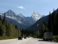 Trans-Canada-Highway - Rocky Mountains in Alberta