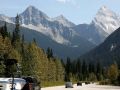 Trans-Canada-Highway - Rocky Mountains in Alberta