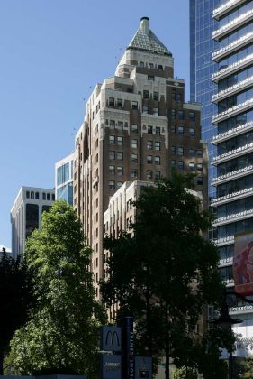 Marine Building, Hochhaus im Art Deco Baustil - Downtown Vancouver Marine Building, Hochhaus im Art Deco Baustil - Downtown Vancouver