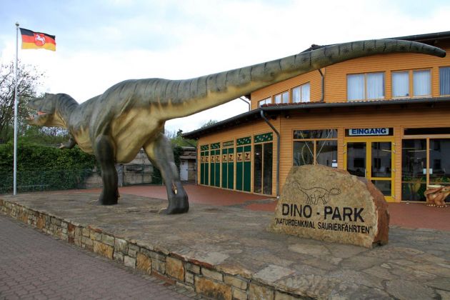 Dinopark Münchehagen, Stadt Rehburg-Loccum - Eingangsbereich