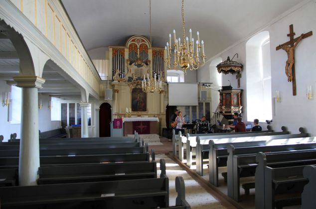 Stadt Rehburg - die St. Martini-Kirche, Innenansicht