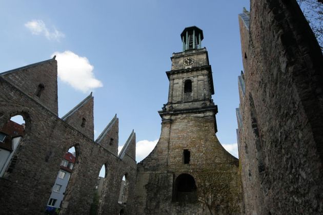 Die Ruine der Aegidienkirche in Hannover – Mahnmal für die Opfer von Krieg und Gewalt Die Ruine der Aegidienkirche in Hannover – Mahnmal für die Opfer von Krieg und Gewalt