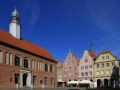 Das alte Rathaus am Marktplatz von Allenstein - Olsztyn