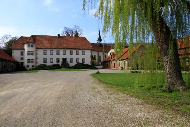 Wülfinghausen - das Kloster mit dem Klostergut. Wülfinghausen - das Kloster mit dem Klostergut.