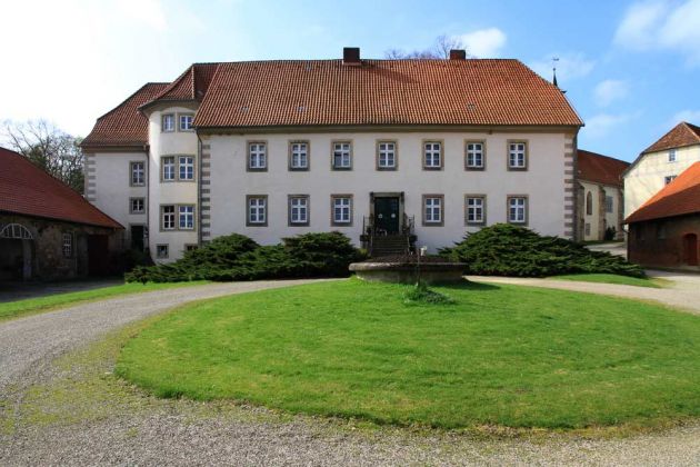 Wülfinghausen - das Kloster mit dem Klostergut. Wülfinghausen - das Kloster mit dem Klostergut.