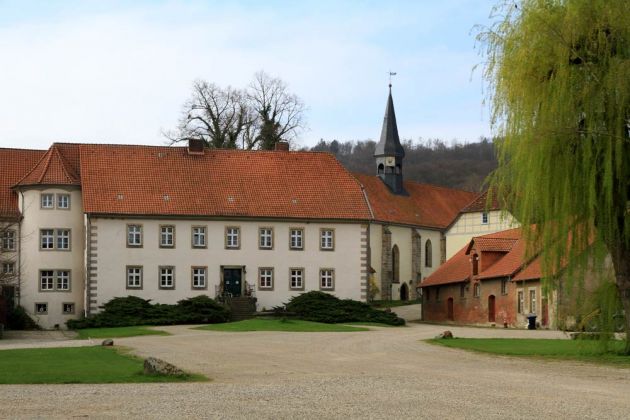 Wülfinghausen - das Kloster mit dem Klostergut. Wülfinghausen - das Kloster mit dem Klostergut.