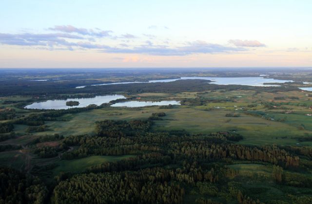 Die Masurischen Seen und Landschaften aus der Luft Die Masurischen Seen und Landschaften aus der Luft