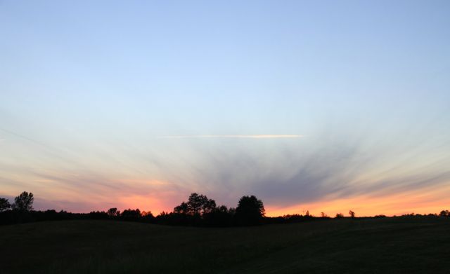 Sonnenuntergang in Masuren Sonnenuntergang in Masuren