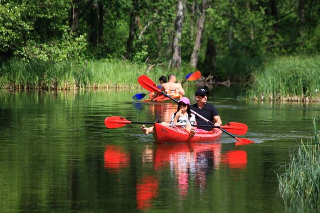 Krutyn-Krutinnen - eine Kahnfahrt auf der Krutynia Krutyn-Krutinnen - eine Kahnfahrt auf der Krutynia