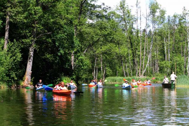 Krutyn-Krutinnen - eine Kahnfahrt auf der Krutynia Krutyn-Krutinnen - eine Kahnfahrt auf der Krutynia