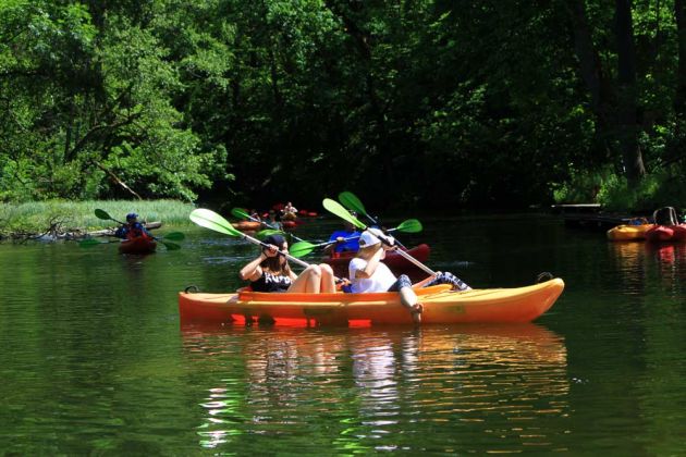 Krutyn-Krutinnen - eine Kahnfahrt auf der Krutynia Krutyn-Krutinnen - eine Kahnfahrt auf der Krutynia