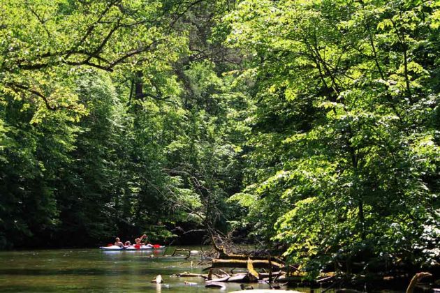 Krutyn-Krutinnen - eine Kahnfahrt auf der Krutynia Krutyn-Krutinnen - eine Kahnfahrt auf der Krutynia