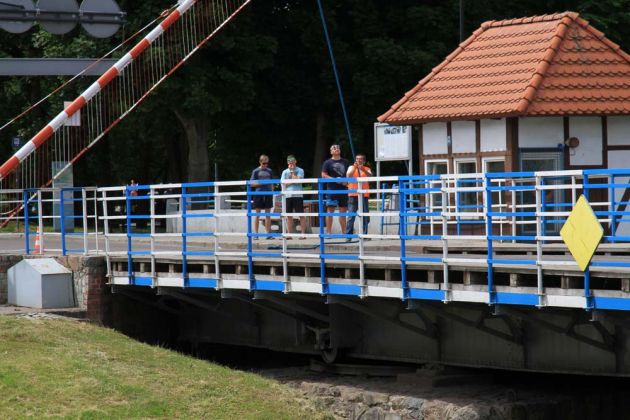 Gizycko - Lötzen, die handbetriebene Drehbrücke Gizycko - Lötzen, die handbetriebene Drehbrücke