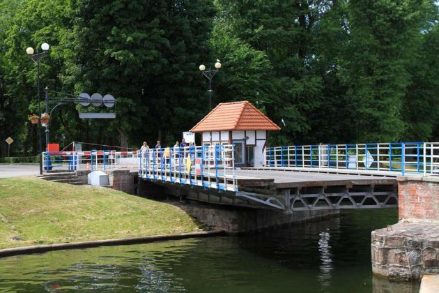 Gizycko - Lötzen, die handbetriebene Drehbrücke Gizycko - Lötzen, die handbetriebene Drehbrücke