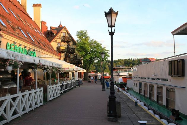 Mikolaiki, Mazury - Nikolaiken, Masuren - Promenadenweg Mikolaiki, Mazury - Nikolaiken, Masuren - Promenadenweg
