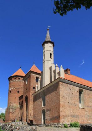 Reszel - Rössel in Masuren, die Burg der ermländischen Bischöfe