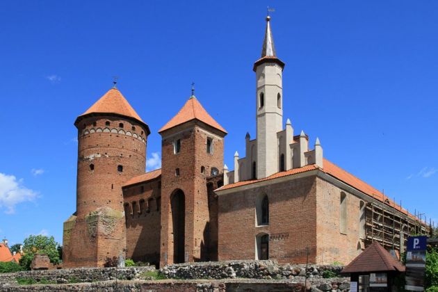 Reszel - Rössel in Masuren, die Burg der ermländischen Bischöfe