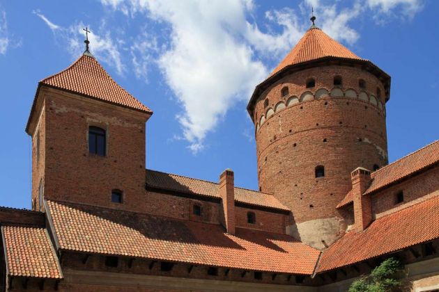 Reszel - Rössel in Masuren, die Burg der ermländischen Bischöfe Reszel - Rössel in Masuren, die Burg der ermländischen Bischöfe