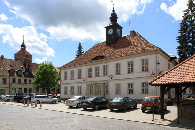 Reszel - Rössel in Masuren, das historische Rathaus