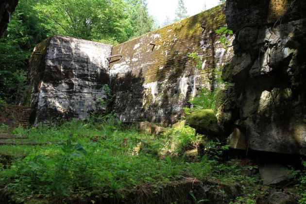 Die Wolfsschanze, ehemaliges Führerhauptquartier bei Rastenburg im früheren Ostpreussen Die Wolfsschanze, ehemaliges Führerhauptquartier bei Rastenburg im früheren Ostpreussen