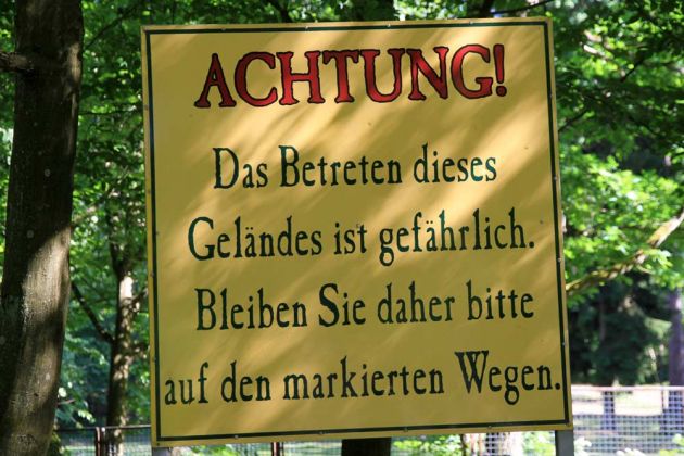 Die Wolfsschanze, ehemaliges Führerhauptquartier bei Rastenburg im früheren Ostpreussen Die Wolfsschanze, ehemaliges Führerhauptquartier bei Rastenburg im früheren Ostpreussen