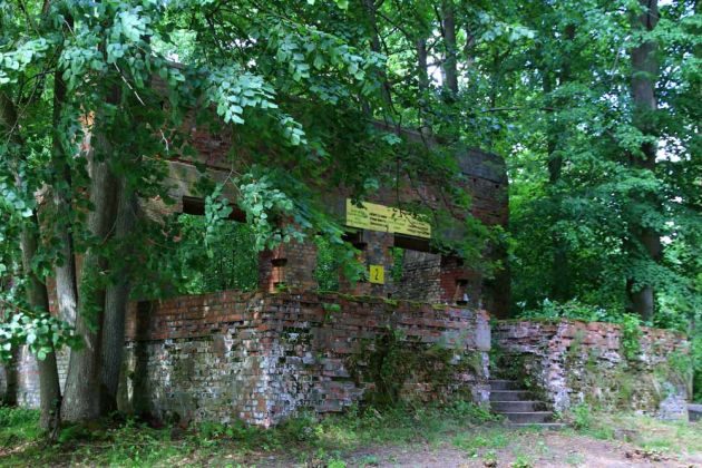 Die Wolfsschanze, ehemaliges Führerhauptquartier bei Rastenburg im früheren Ostpreussen Die Wolfsschanze, ehemaliges Führerhauptquartier bei Rastenburg im früheren Ostpreussen