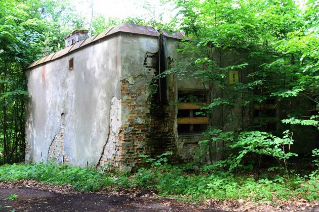 Die Wolfsschanze, ehemaliges Führerhauptquartier bei Rastenburg im früheren Ostpreussen Die Wolfsschanze, ehemaliges Führerhauptquartier bei Rastenburg im früheren Ostpreussen
