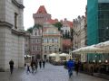 Poznań-Posen - Stary Rynek, der Alte Markt mit Blick zur Burg