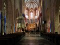 Poznań-Posen, Ostrów Tumski - Innenansicht der erzbischöflichen St. Peter und Paul-Domkirche auf der Dominsel  